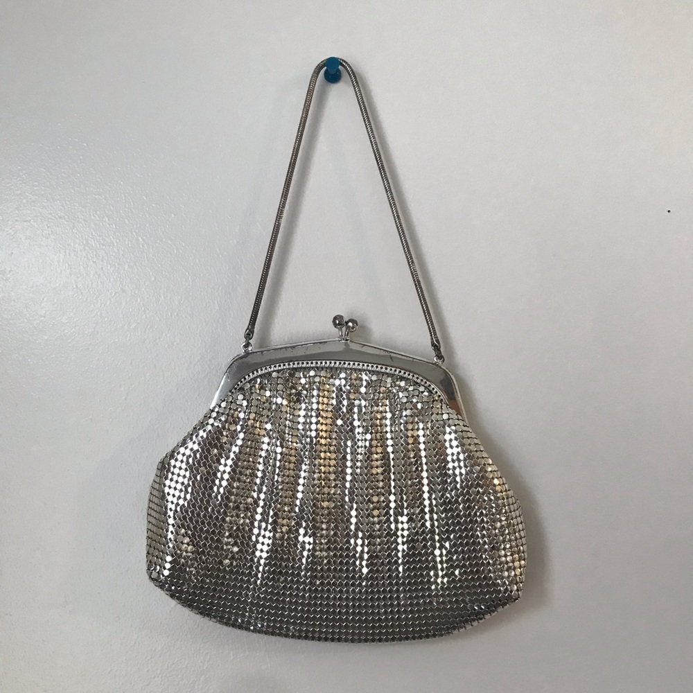 mini silver purse